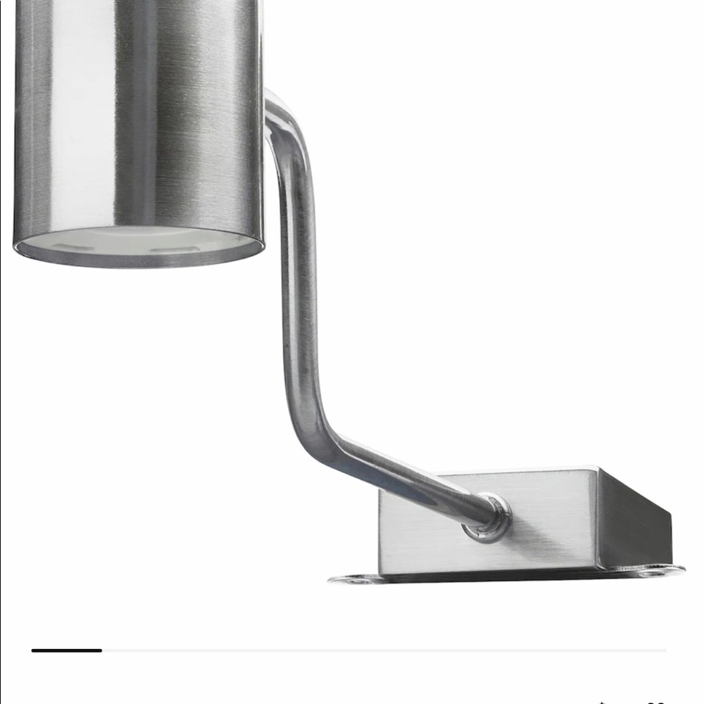 cabinet light, nickel plated LED